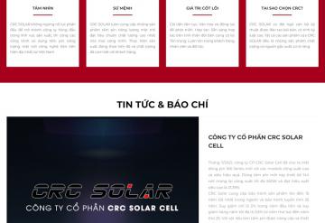 Thiết Kế Website Sản Phẩm Dịch Vụ Điện Mặt Trời