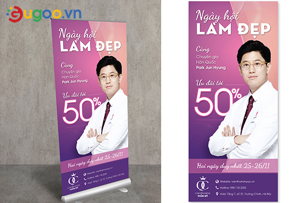 Thiết kế Standee GSD02